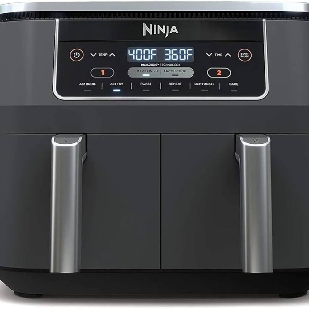 Ninja Foodi 6-in-1, 8 Quart 2-Basket Air Fryer with DualZone Technology